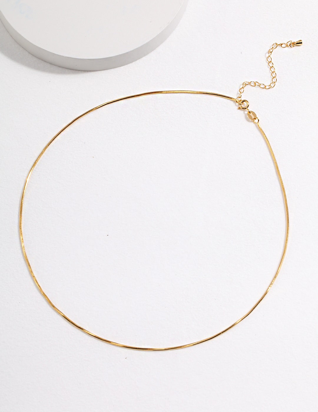 S925 Minimalist Snake Chain Necklace