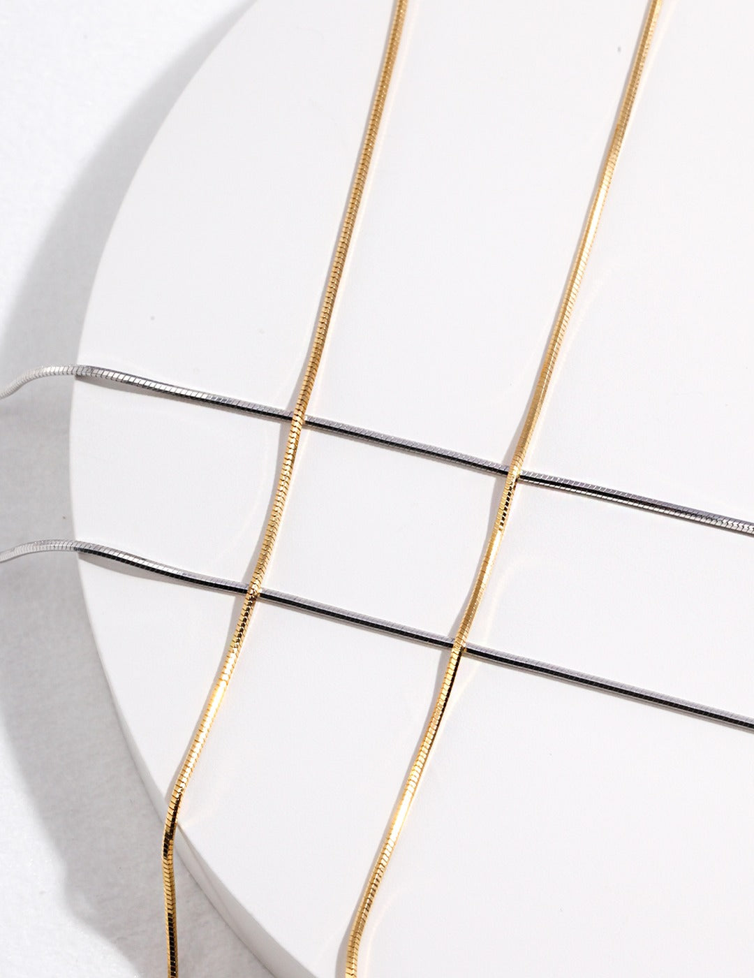 S925 Minimalist Snake Chain Necklace