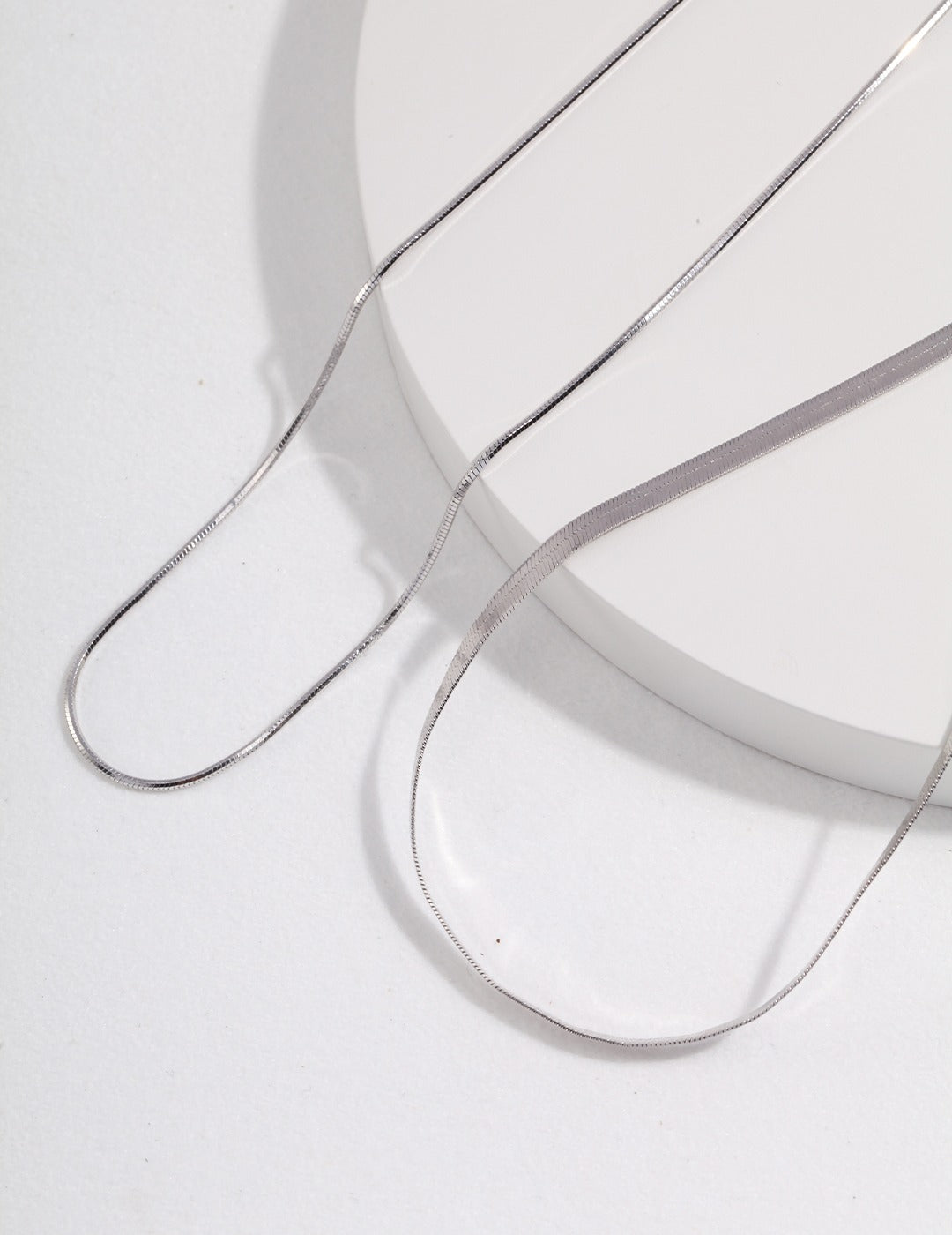 S925 Minimalist Snake Chain Necklace