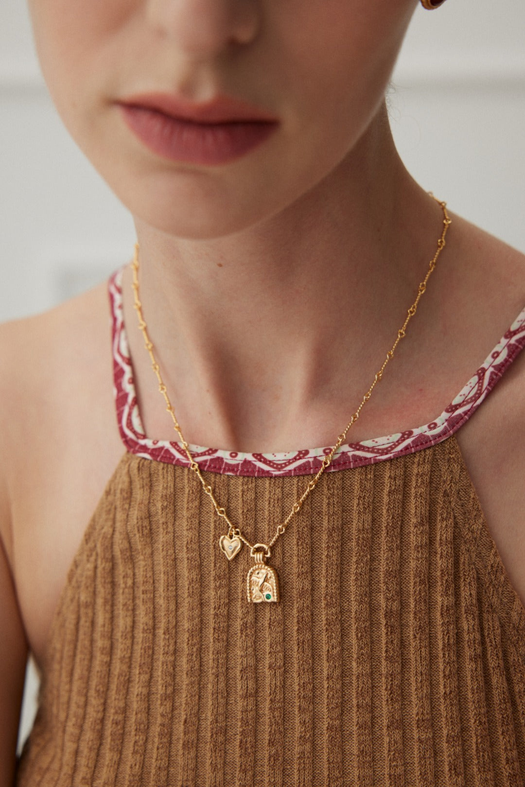 Vintage Zircon Necklace