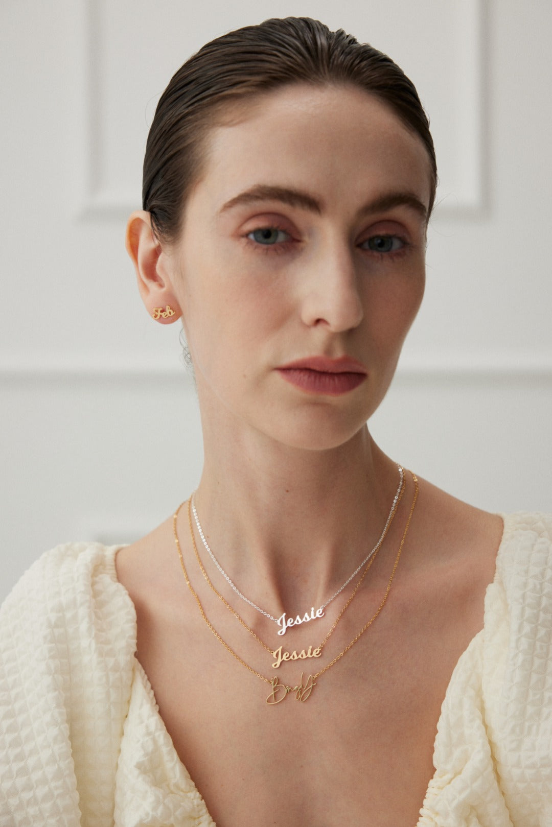 S925 Personalised Signature Script Name Necklace